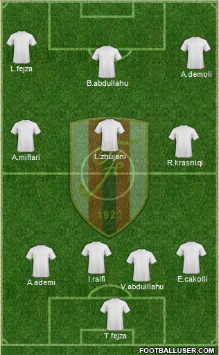 KS Flamurtari Vlorë Formation 2011