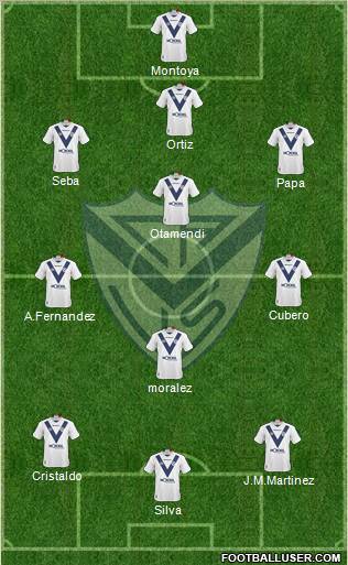 Vélez Sarsfield Formation 2011