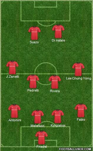 Leyton Orient Formation 2011
