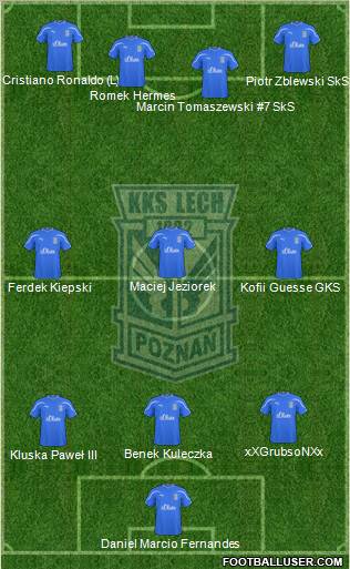 Lech Poznan Formation 2011