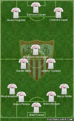 Sevilla F.C., S.A.D. Formation 2011