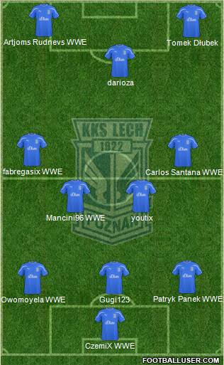 Lech Poznan Formation 2011