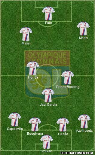 Olympique Lyonnais Formation 2011