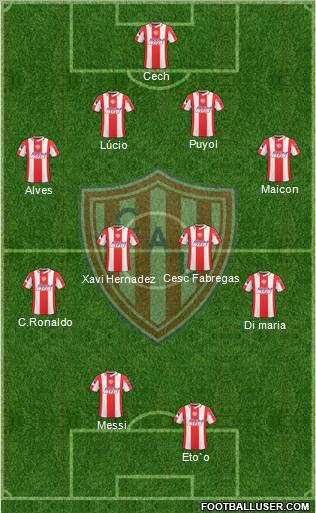 Unión de Santa Fe Formation 2011