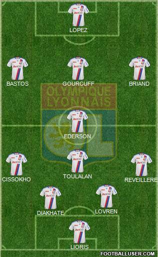 Olympique Lyonnais Formation 2011