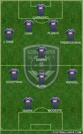 FC Girondins de Bordeaux Formation 2011