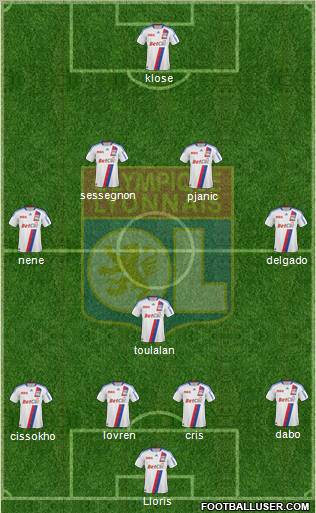 Olympique Lyonnais Formation 2011