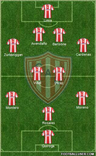 Unión de Santa Fe Formation 2011
