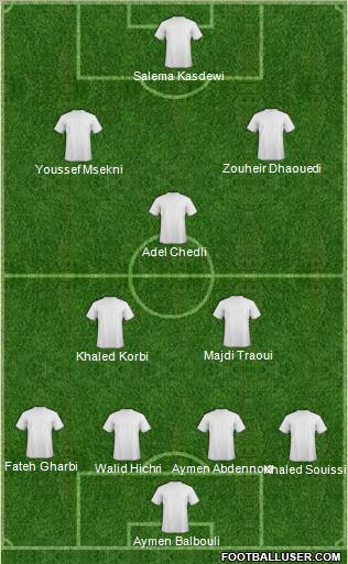 Club Sportif Sfaxien Formation 2011