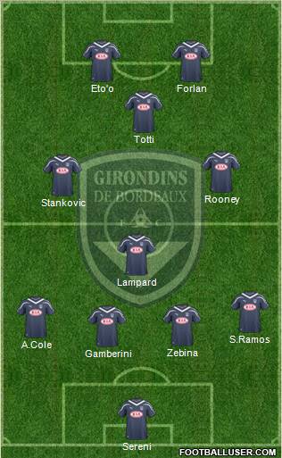 FC Girondins de Bordeaux Formation 2011