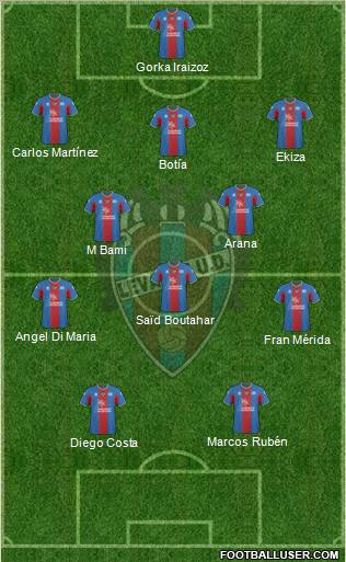 Levante U.D., S.A.D. Formation 2011