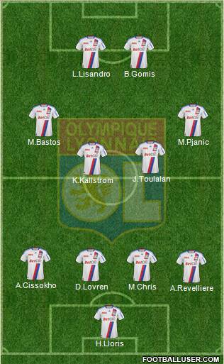 Olympique Lyonnais Formation 2011