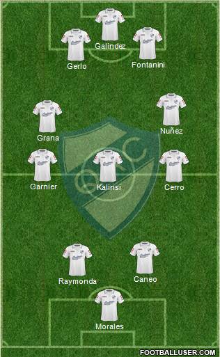 Quilmes football formation