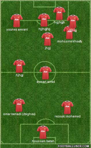 Manchester United Formation 2011