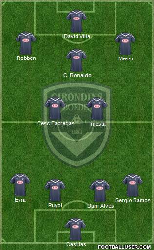 FC Girondins de Bordeaux Formation 2011