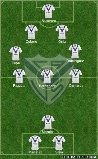 Vélez Sarsfield Formation 2011