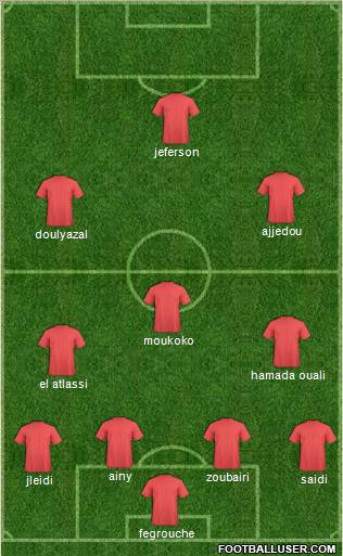 Kawkab Athletic Club de Marrakech Formation 2011