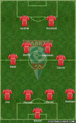 Gornik Zabrze Formation 2011