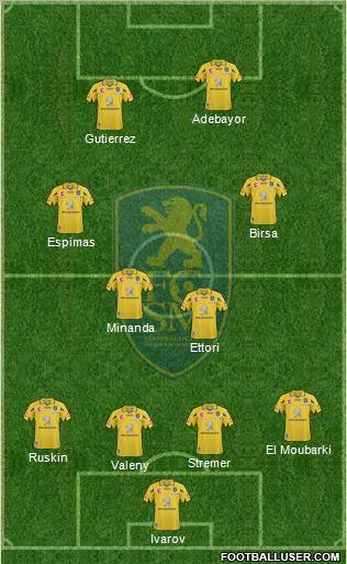 FC Sochaux-Montbéliard Formation 2011