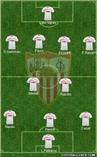 Sevilla F.C., S.A.D. Formation 2011