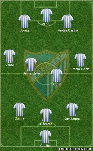 Málaga C.F., S.A.D. Formation 2011