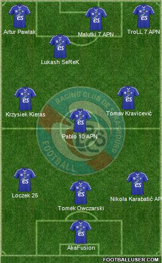 Racing Club de Strasbourg-Football Formation 2011