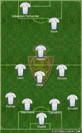 R. Zaragoza S.A.D. Formation 2011