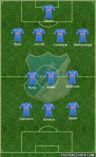 TSG 1899 Hoffenheim Formation 2011