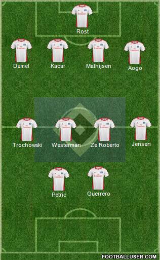 Hamburger SV Formation 2011
