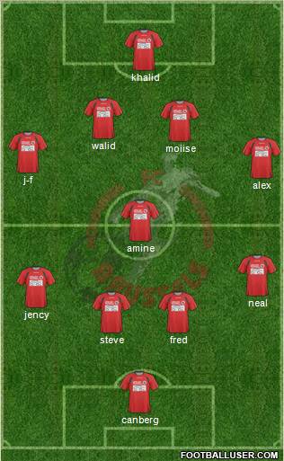 FC Molenbeek Brussels Formation 2011
