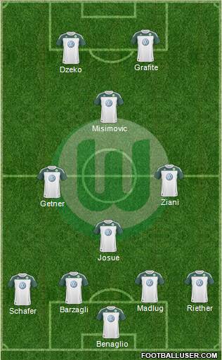 VfL Wolfsburg Formation 2011