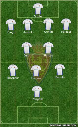 R. Zaragoza S.A.D. Formation 2011