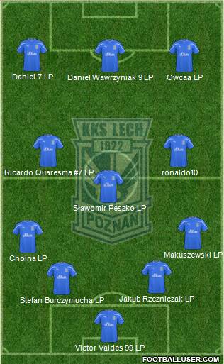 Lech Poznan Formation 2011