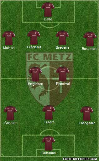 Football Club de Metz football formation