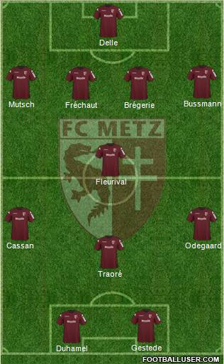 Football Club de Metz Formation 2011