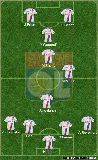 Olympique Lyonnais Formation 2011