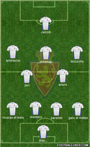 R. Zaragoza S.A.D. Formation 2011