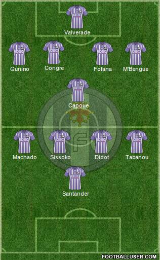Toulouse Football Club Formation 2011