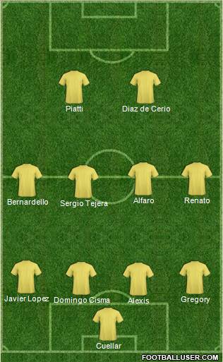 Pro Evolution Soccer Team Formation 2011