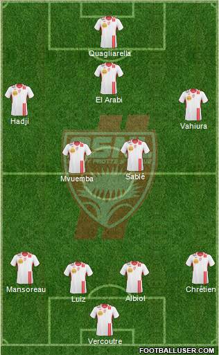 A.S. Nancy Lorraine football formation