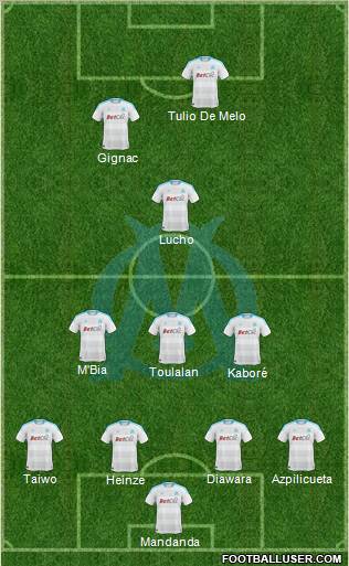 Olympique de Marseille Formation 2011