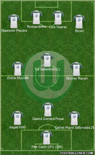 VfL Wolfsburg Formation 2011