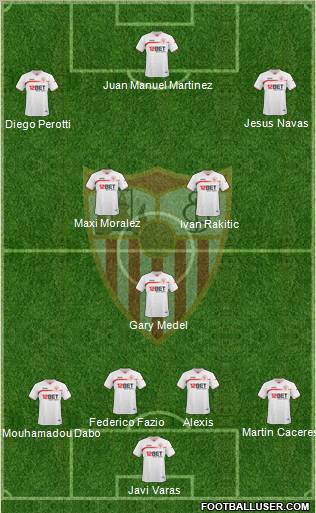 Sevilla F.C., S.A.D. Formation 2011