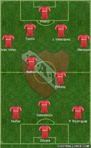 Independiente Formation 2011