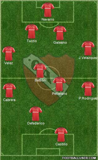 Independiente Formation 2011