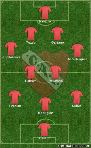 Independiente Formation 2011
