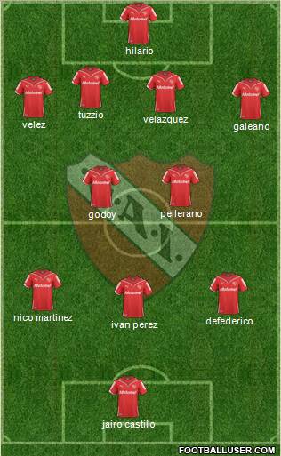 Independiente Formation 2011