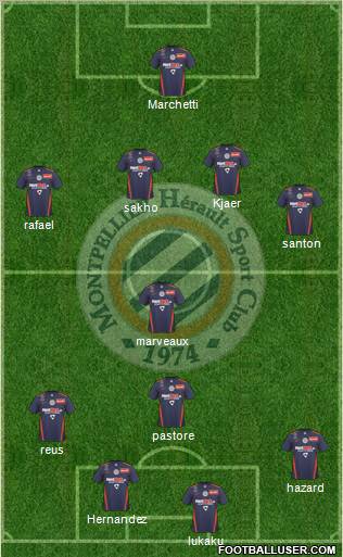 Montpellier Hérault Sport Club Formation 2011