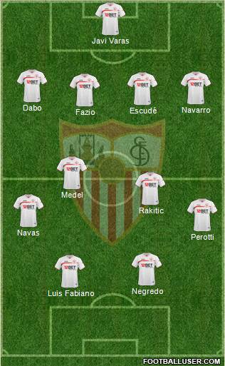 Sevilla F.C., S.A.D. Formation 2011