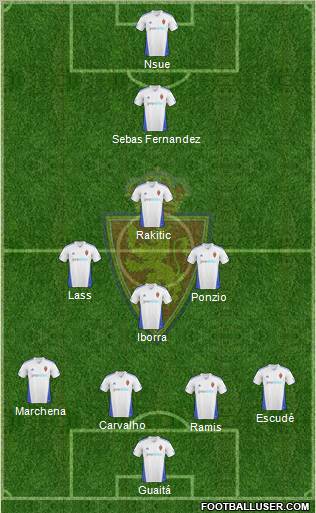 R. Zaragoza S.A.D. Formation 2011